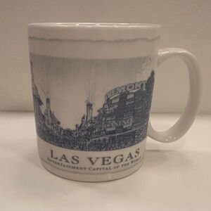 Starbucks Las Vegas Souvenir Mug - White and Blue